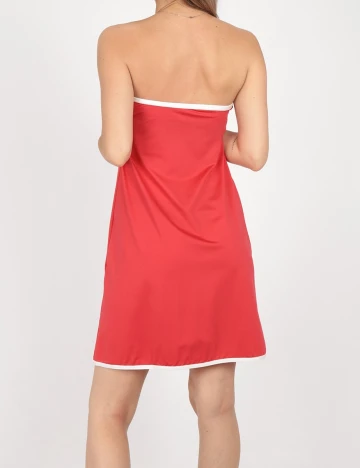 Rochie de plaja Antigel, rosu