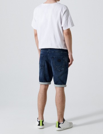 Pantaloni Scurti CROPP, bleumarin, 34