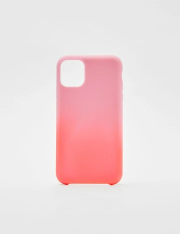 Husa iPhone Bershka, roz Roz