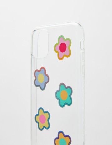 Husa iPhone Bershka, alb