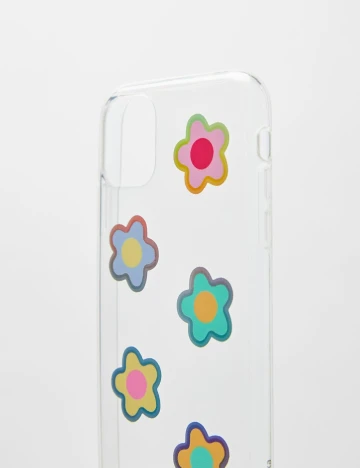 Husa iPhone Bershka, alb