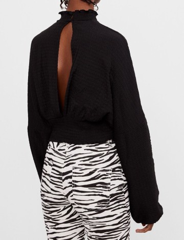 Bluza Bershka, negru, XS