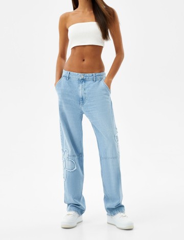 Top Bershka, alb, M