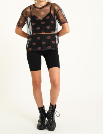 Tricou Pimkie, negru