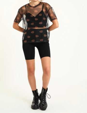 Tricou Pimkie, negru