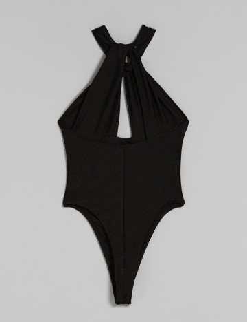 Body Bershka, negru, M