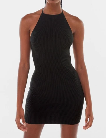 Rochie scurta Bershka, negru, L