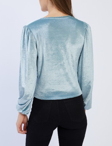 Bluza Pimkie, albastru, M