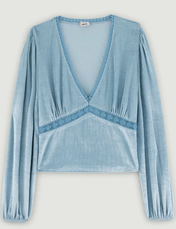 Bluza Pimkie, albastru, M Albastru