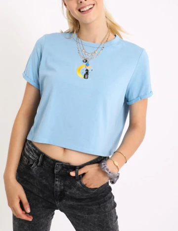 Top Pimkie, bleu, XS