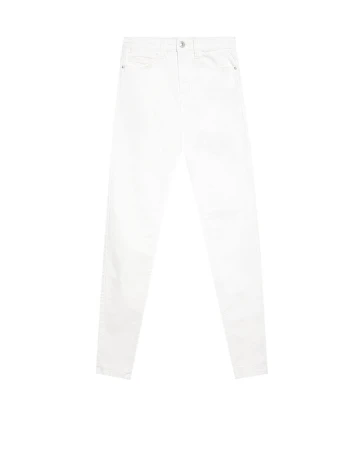 Blugi Stradivarius, alb, 34