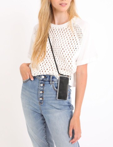 Tricou Pimkie, alb, L