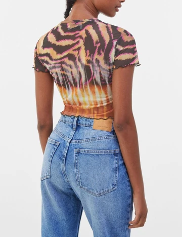 Top Bershka, mix culori, S
