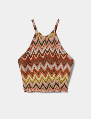 Top Bershka, mix culori, S