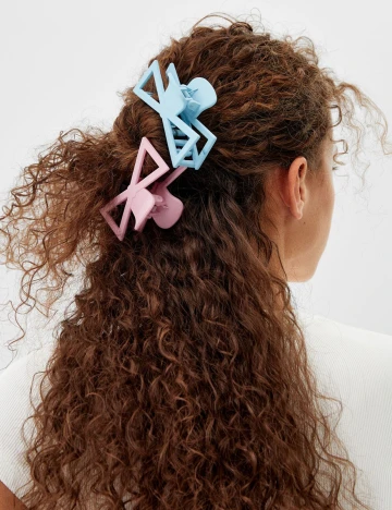 Set clame de par Bershka, mix culori
