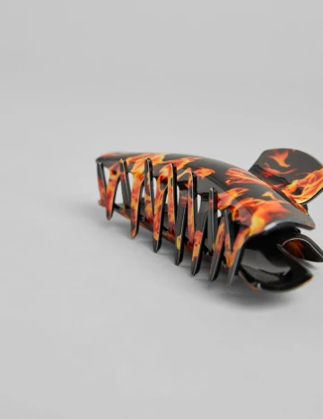 Clama de par Bershka, negru