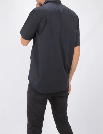 Camasa Reserved, negru, S Negru