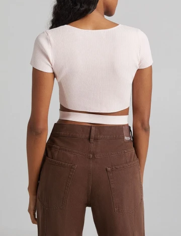 Top Bershka, roz, M