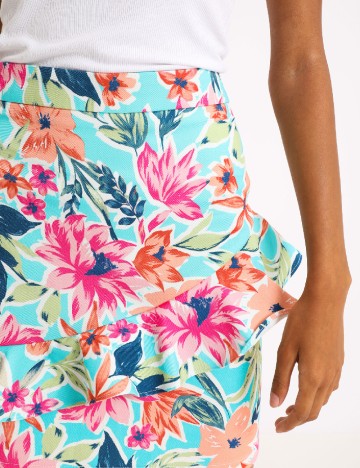 Fusta Pimkie, floral, 34