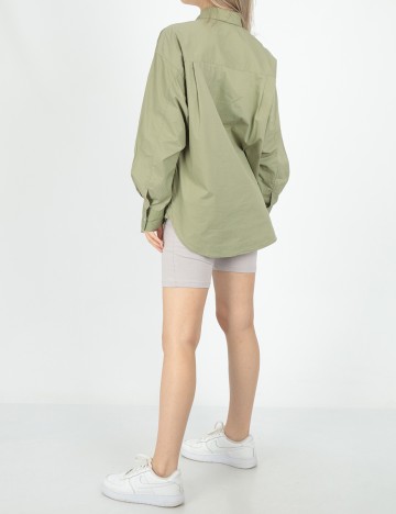 Camasa Stradivarius, verde, S