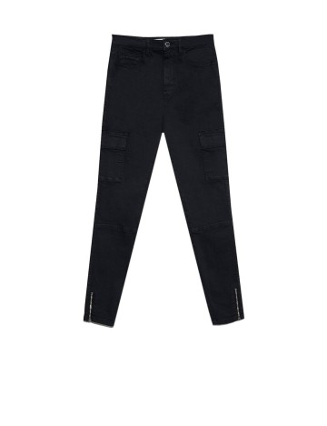 Blugi Stradivarius, negru, 38