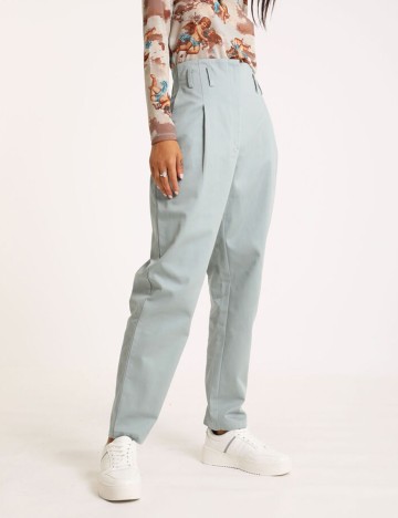 Pantaloni Pimkie, verde opalin, 38