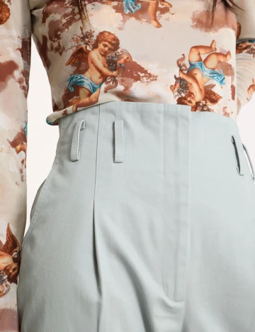 Pantaloni Pimkie, verde opalin, 38 Verde