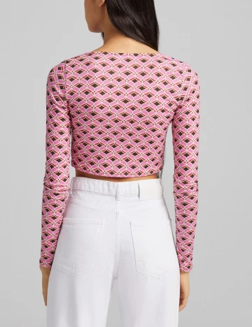 Top Bershka, roz, M