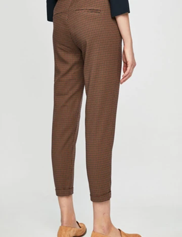 Pantaloni Vero Moda, caramiziu, L