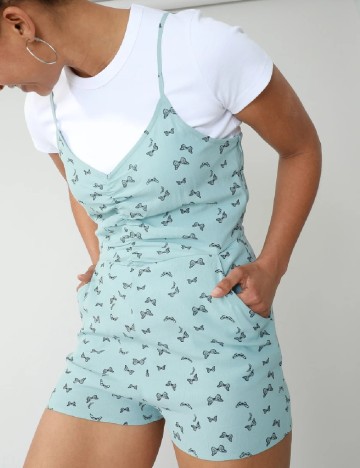 Salopeta Pimkie, bleu, 38