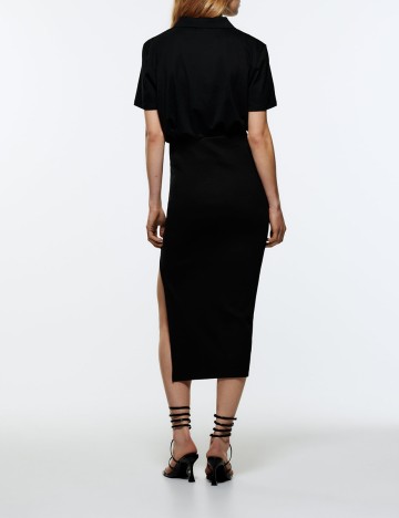 Tricou Zara, negru, S