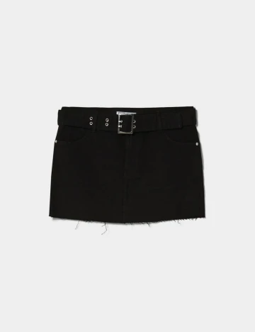 Fusta Bershka, negru