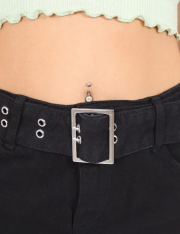 Fusta Bershka, negru