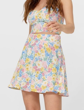 
						Top Stradivarius, floral, M