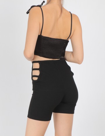 Top Stradivarius, negru, L