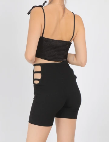 Top Stradivarius, negru, L