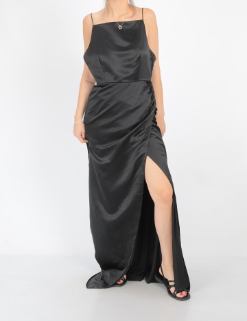 Rochie Lunga BUBBLEROOM, negru, 36