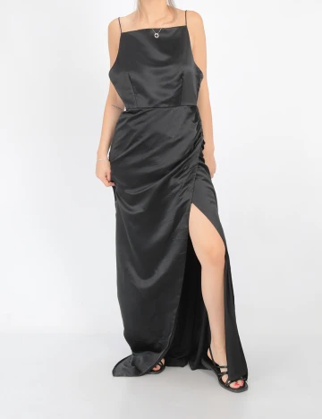 Rochie Lunga BUBBLEROOM, negru, 36