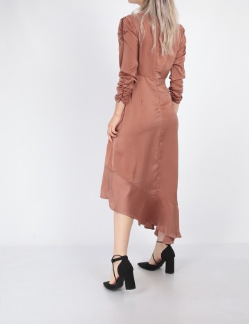 Rochie medie SHEIN, maro, S