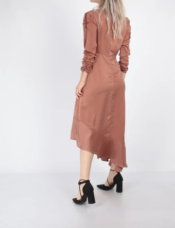 Rochie medie SHEIN, maro, S Maro