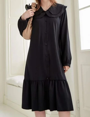 Rochie Medie Dazy, negru, S
