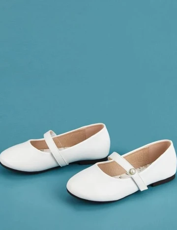 Balerini Shein Kids, alb, 30