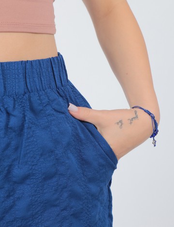 Pantaloni Scurti Vero Moda, albastru inchis, M