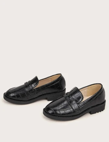 Pantofi Shein Kids, negru, 32 Negru