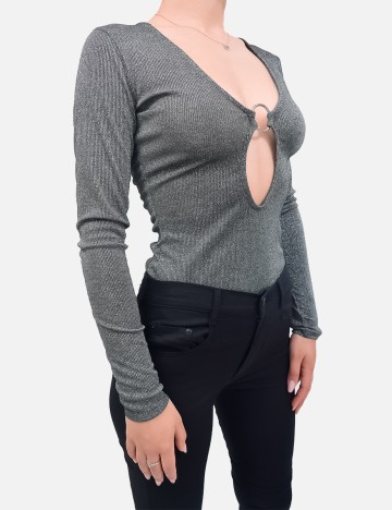 Body Pull&Bear, argintiu