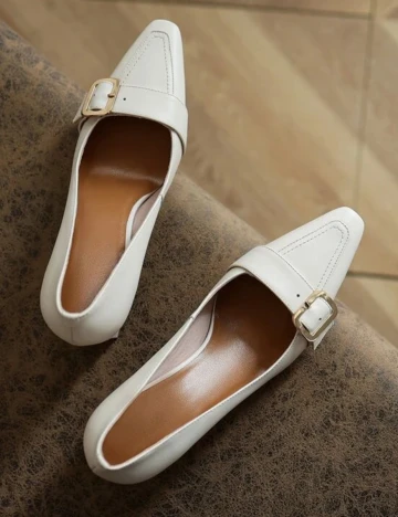 Pantofi SHEIN, crem, 37 Crem