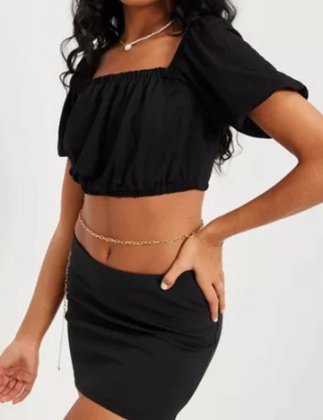 Top Vero Moda, negru, L