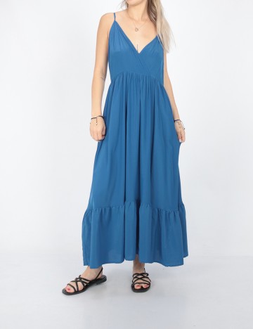 Rochie lunga SHEIN, albastru, M