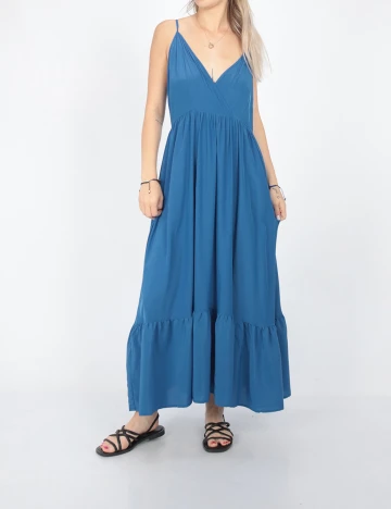 Rochie lunga SHEIN, albastru, M