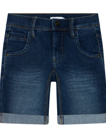 Pantaloni scurti Name It, bleumarin, 5 ANI